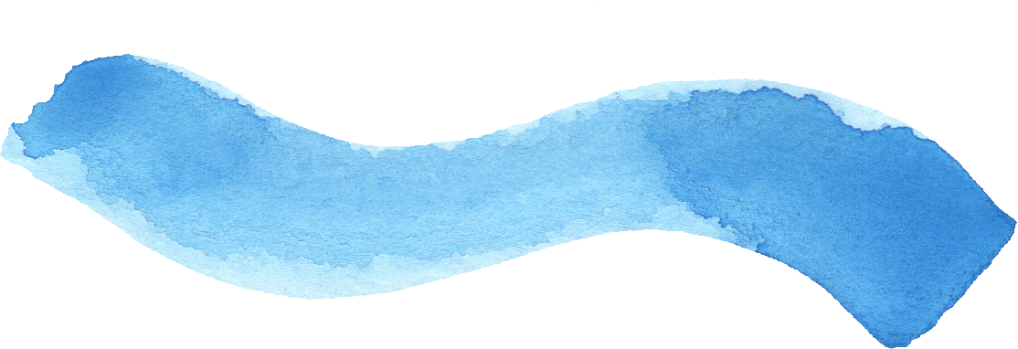 Png File Size - Watercolor Brush Wave Png (1024x351), Png Download