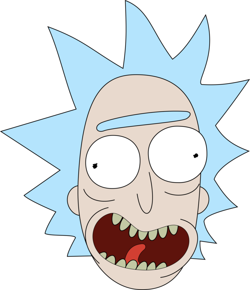 Rick Face By Kushmastafresh On Deviantart Jpg Royalty - Rick And Morty Rick Face (831x962), Png Download