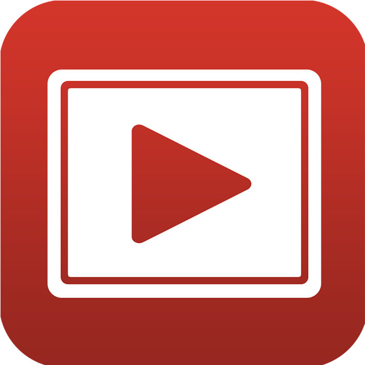 Youtube Logo Icon Png Download - Video App Logo (800x800), Png Download