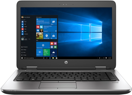 Hp Probook 640 G2 Notebook Pc - Hp Probook 640 G2 (573x430), Png Download