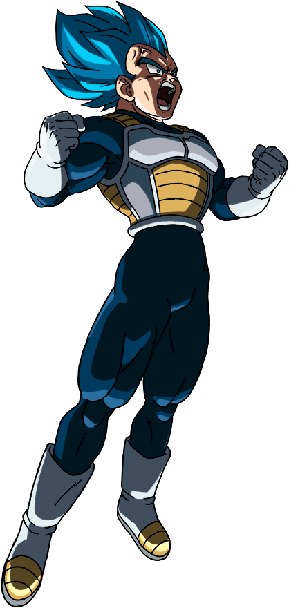 Vegeta Ssj Blue Movie (468x1002), Png Download