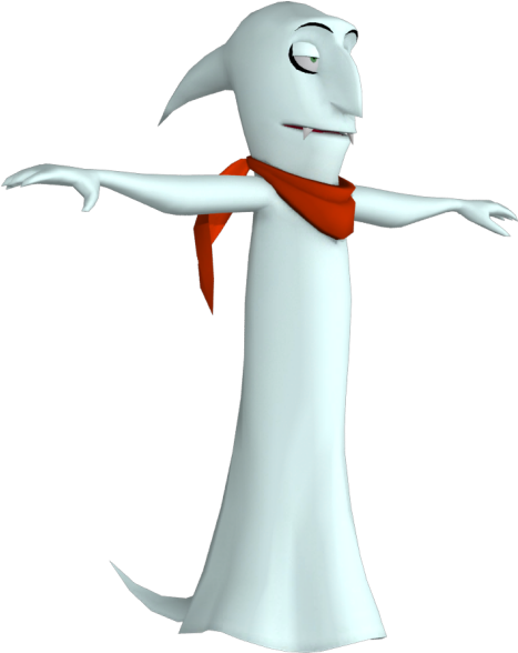 Bandana Ghost - Cartoon (750x650), Png Download