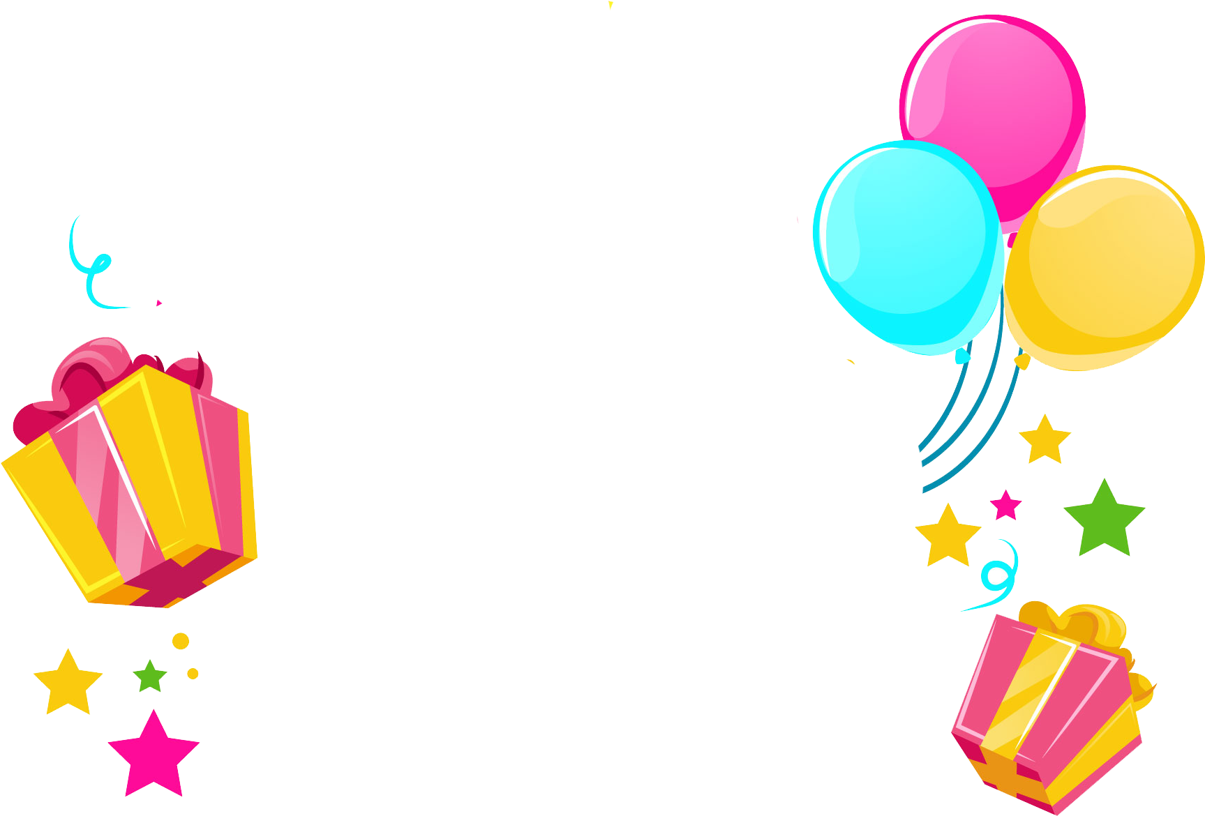 Happy Birthday Calligraphy Png Photos - Torta Animada De Cumpleaños (2000x2000), Png Download
