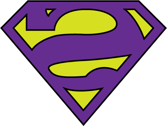 Superman Bizarro Symbol - Simbolo Do Super Homem (547x411), Png Download