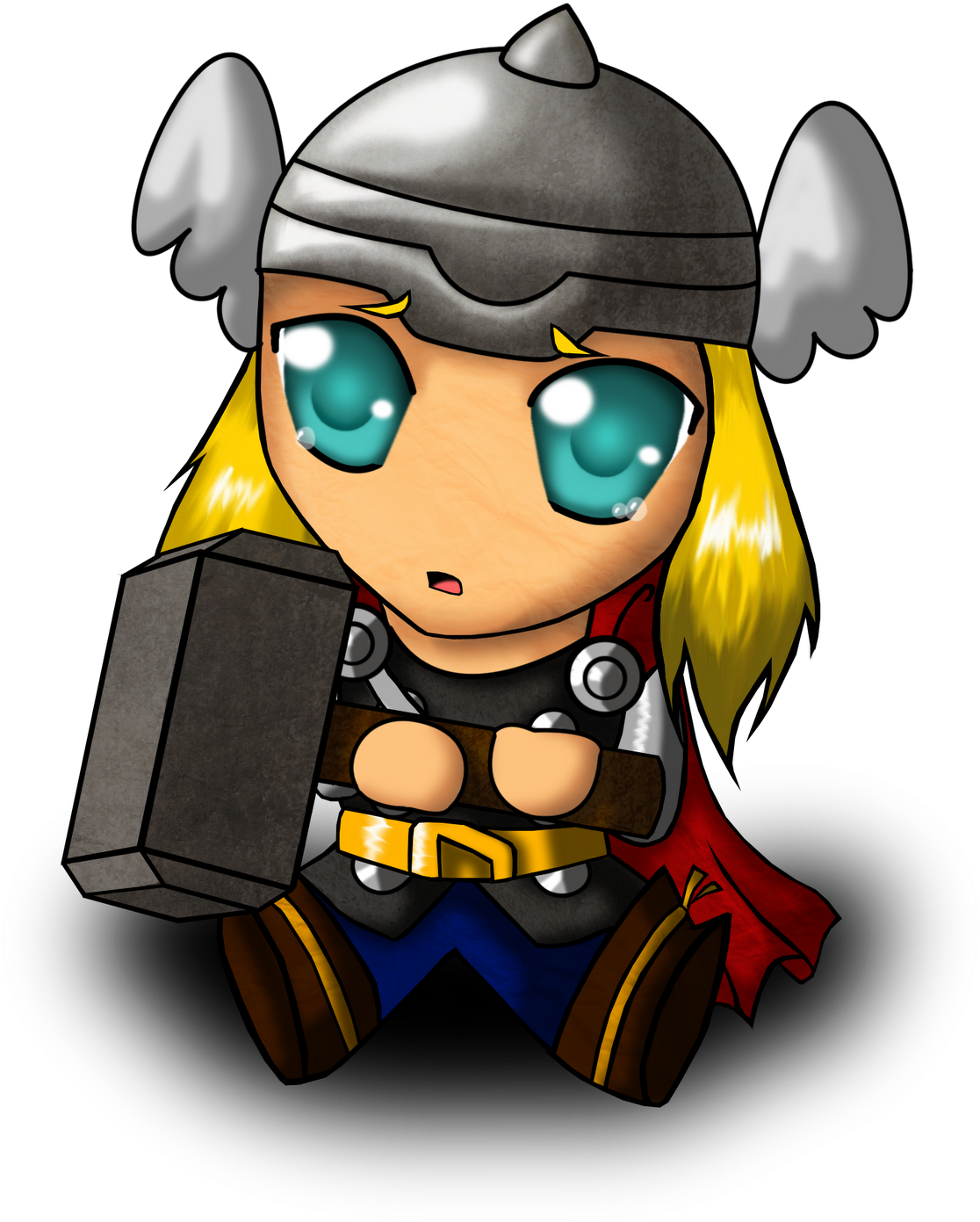 Baby Thor Clip Art (1330x1600), Png Download