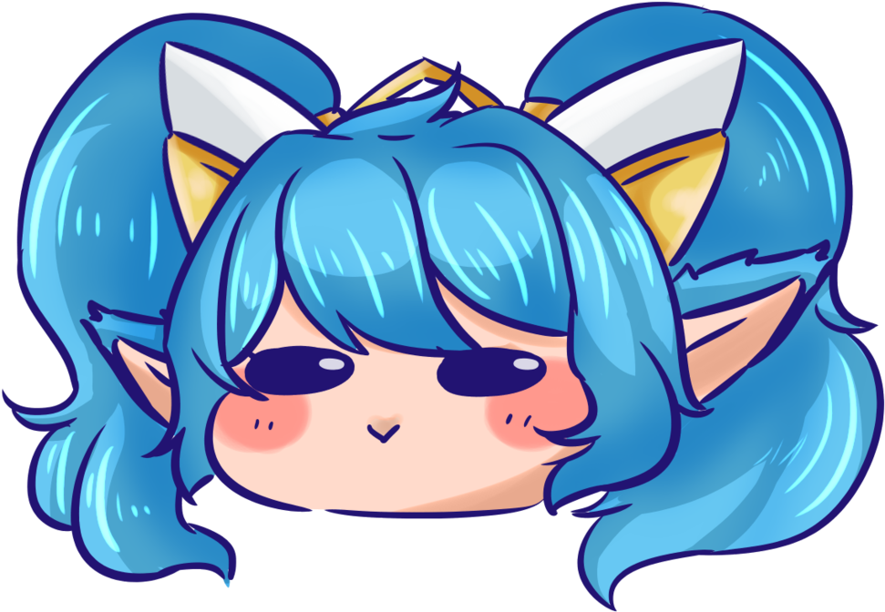 Star Guardian Poppy Sticker - League Of Legends Stickers Stars Guardian Png (1024x1024), Png Download
