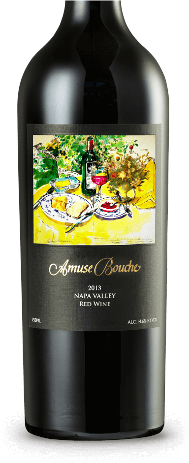 2013 Amuse Bouche Napa Valley Red Blend - 2013 Amuse Bouche Red Wine (400x948), Png Download