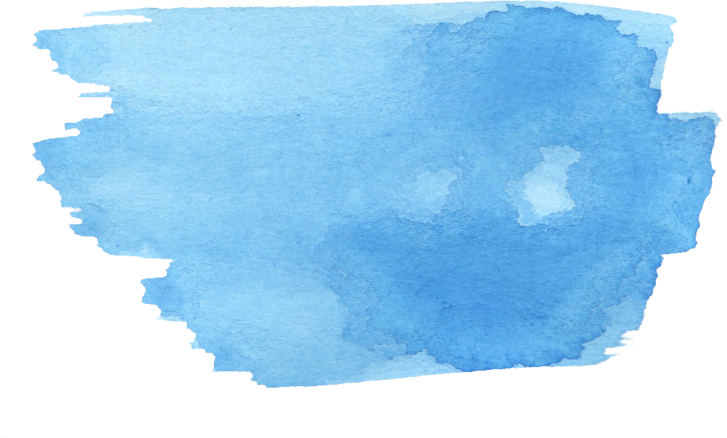 Real Simply Fit - Blue Watercolor Brush Strokes (1023x617), Png Download