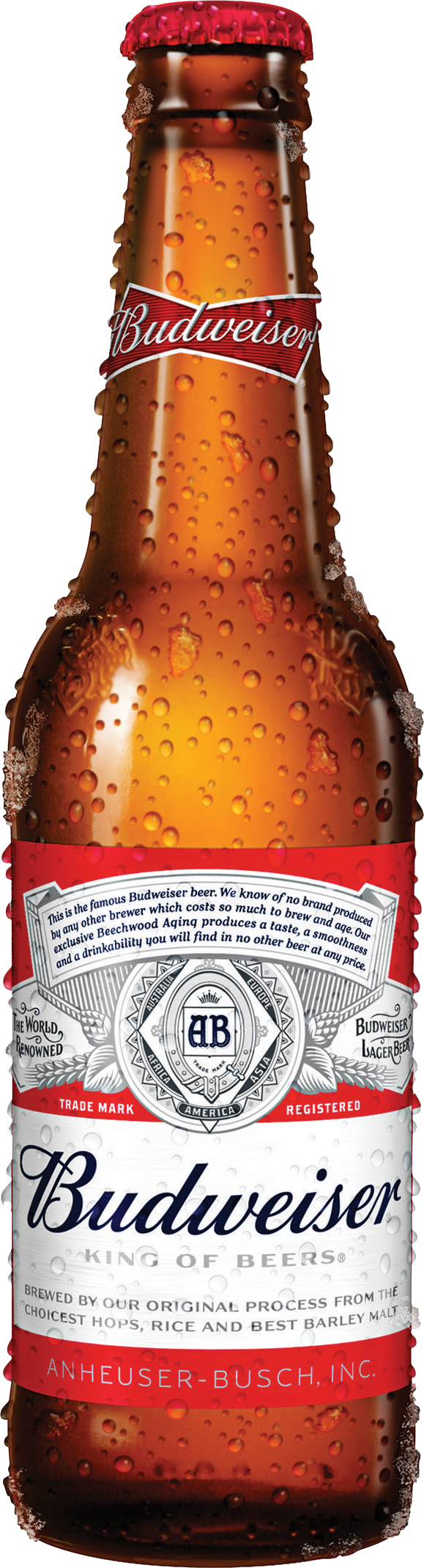 Banner Freeuse Library D Bertoline Sons Us Grown Willamette - Budweiser Beer (424x680), Png Download