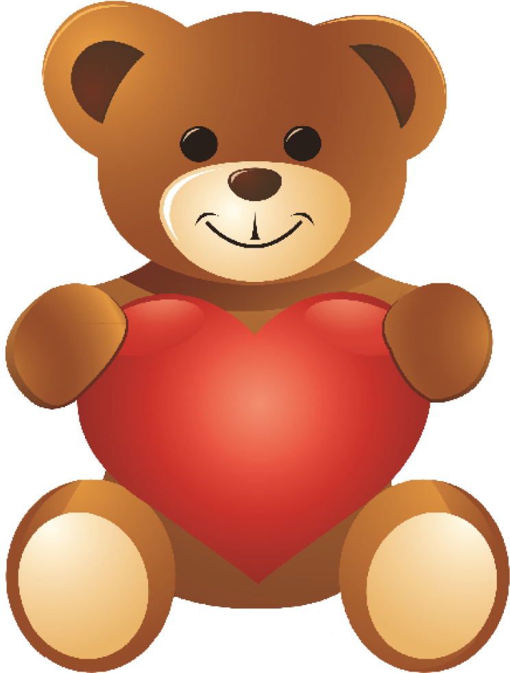 Teddy Bears Valentine Images Clipart - Teddy Bear Clipart Png (600x600), Png Download