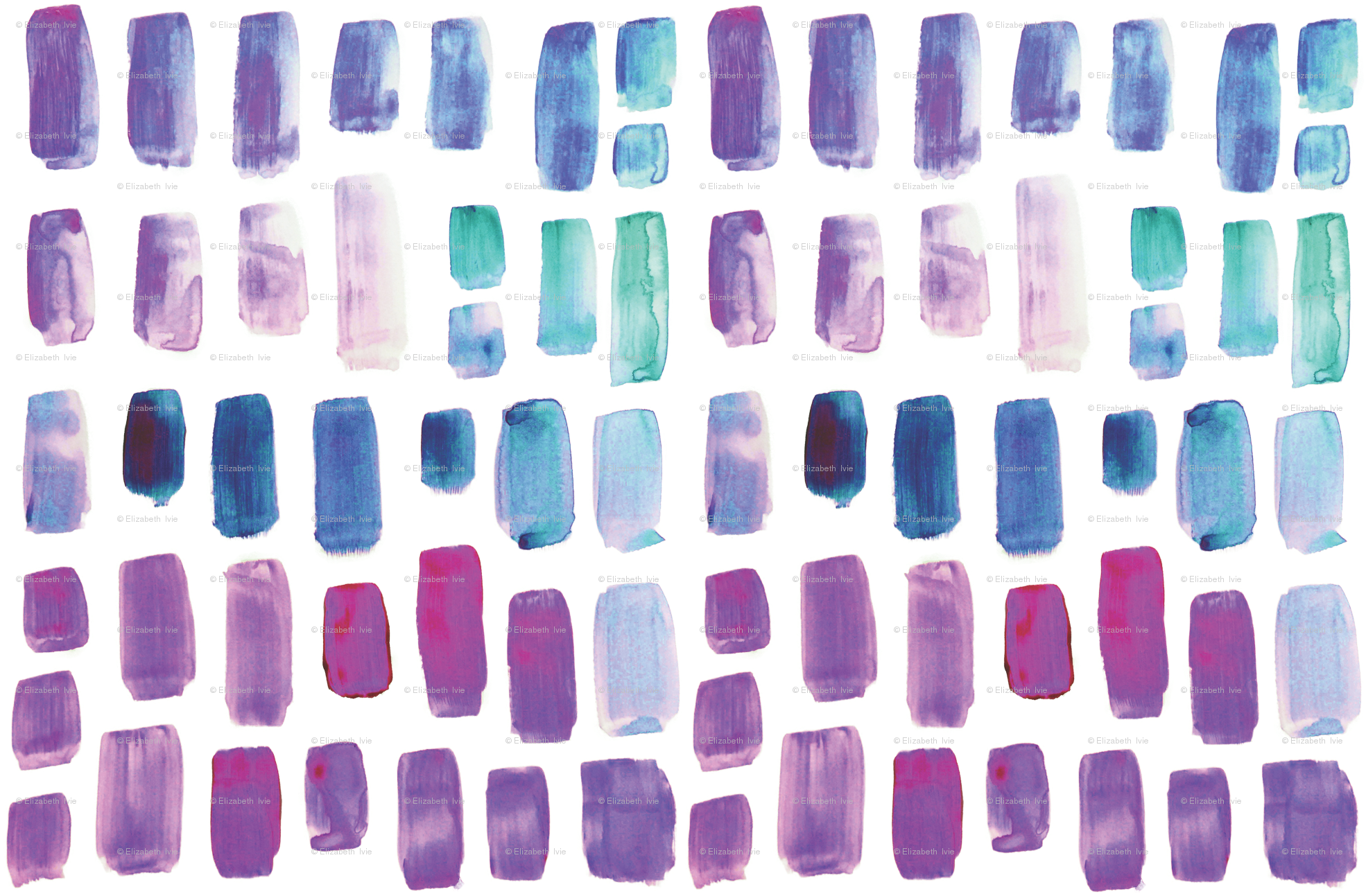 Prigs Andblooms, Pink Watercolor Abstract, Neon Brights (1987x1292), Png Download