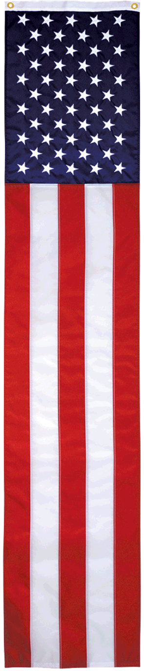 American Flag Pulldown With 5 Stripes - Usa Flag Stripes Png (1711x1368), Png Download