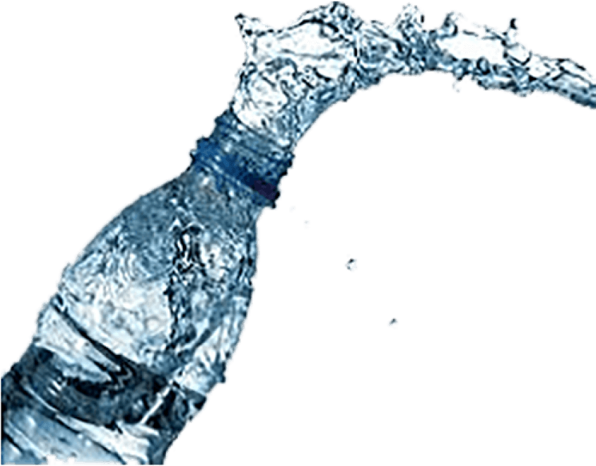 Free Png Water Bottle Open Png Images Transparent - Bucket Of Water Spilling (850x765), Png Download
