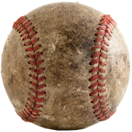Old, Vintage Baseball - Old Baseball Png (768x511), Png Download