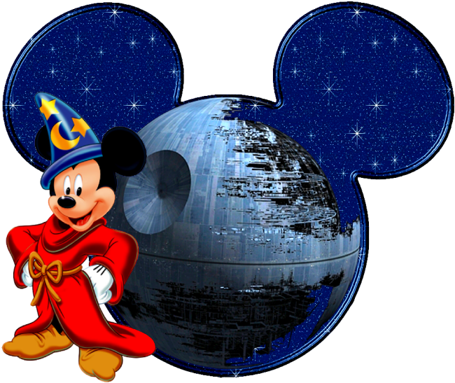 Deathstar Disney - Mickey Mouse Head (659x635), Png Download