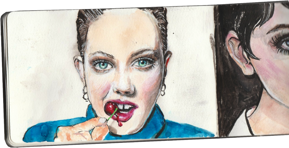 Fashion Illustration, Fashion Illustration - Drawing (1312x849), Png Download