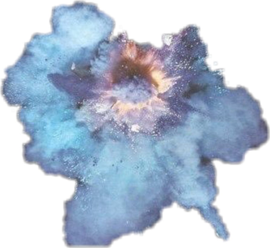 Png Sticker Blue Galaxy Explosion Colors Golden - Nick Knight Another Man (893x823), Png Download