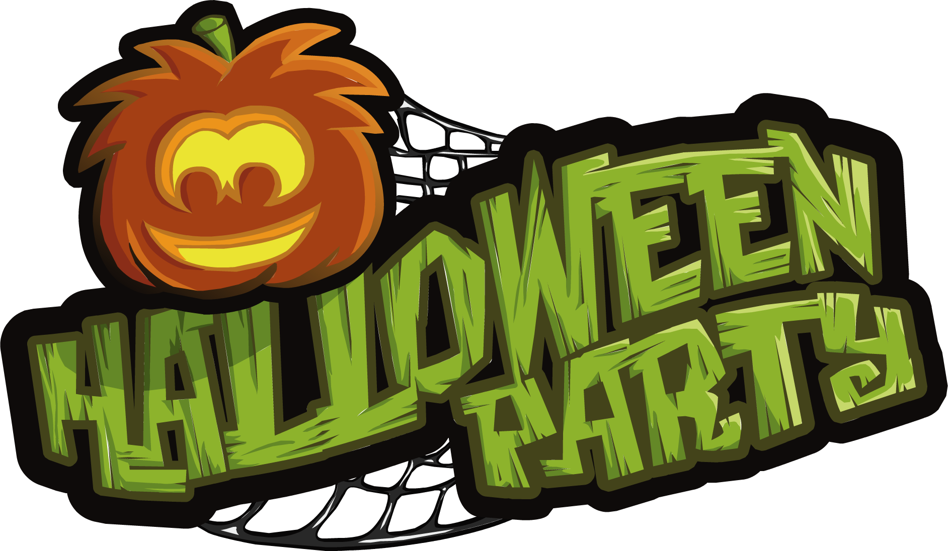 Halloween Parties Logo - Halloween Party Logo Png (1884x1096), Png Download