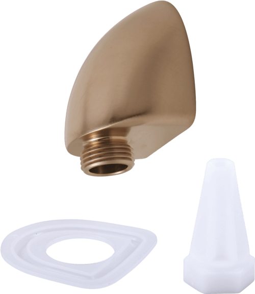 Brizo - Brizo Rp36004bz Wall Supply Elbow In Brilliance Brushed (600x600), Png Download