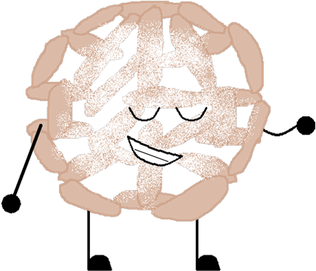 Funnel Cake - Wiki (475x413), Png Download