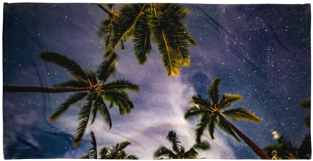 Maui Stars Printed Beach Towel (500x500), Png Download