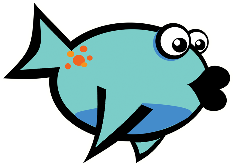 Dead Fish Clipart At Getdrawings - Fish With Lips Clipart (800x573), Png Download