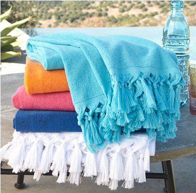 Monogrammed Turkish Beach Towels - Scents And Feel Fouta Beach Towel, Yellow (450x450), Png Download