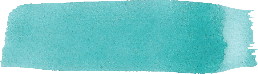 Free Download - Png Watercolor Stroke Turquoise (838x241), Png Download