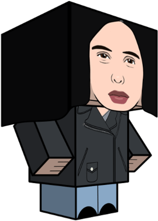 Click To See Printable Version Of Jessica Jones Paper - Mandy As The Devil (480x480), Png Download