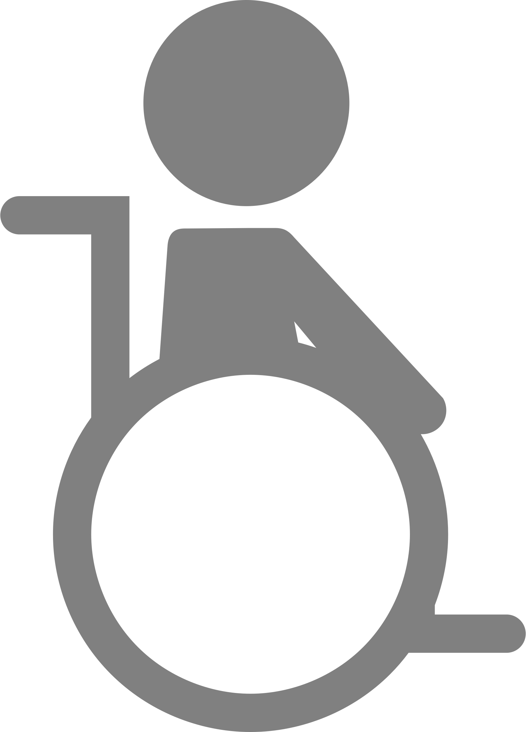 This Free Icons Png Design Of Person Wheelchair (1726x2400), Png Download