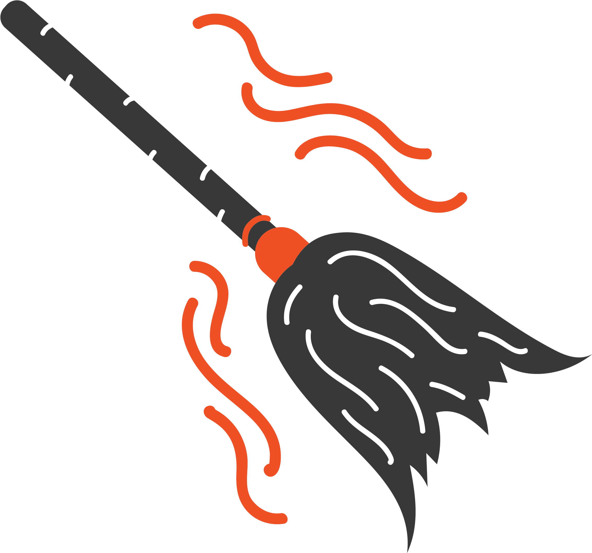 Broomstick - Witchcraft (2480x2480), Png Download