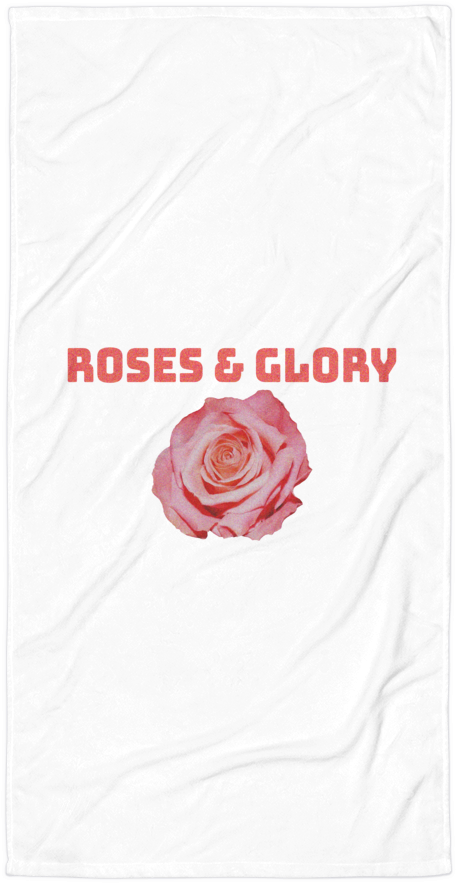 Image Of Beach Towel - Garden Roses (1000x1000), Png Download