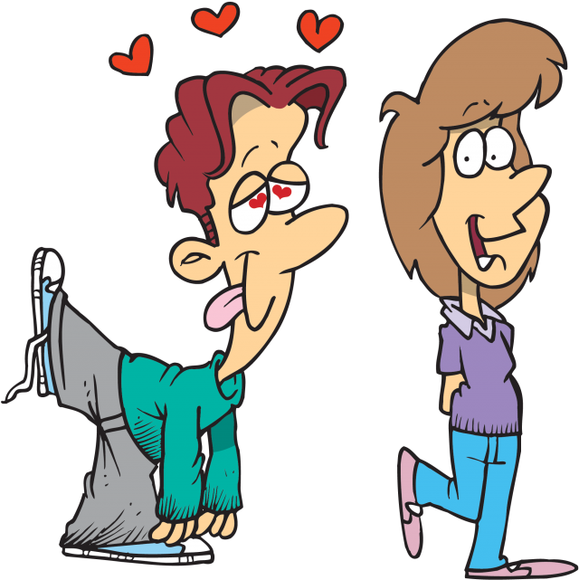 Cogblog A Cognitive Psychology Blog » Who's That Chick - Boy Falling In Love With A Girl (640x641), Png Download