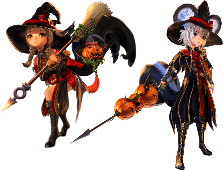 Picture - Blade And Soul Halloween (920x640), Png Download