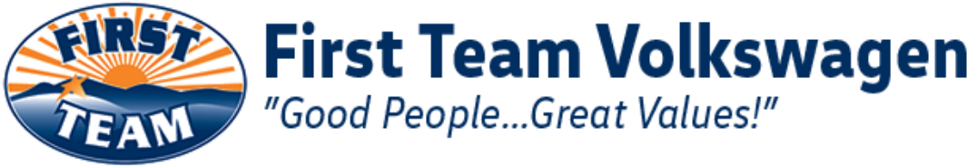 First Team Vw Logo - First Team Auto Mall (1075x375), Png Download