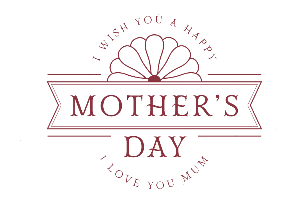 Happy Mothers Day Logo Png Clip Art Royalty Free Download - Happy Mother's Day Png (960x648), Png Download