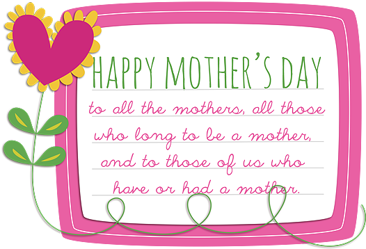 Happy Mother's Day - Happy Mothers Day Transparent (550x377), Png Download