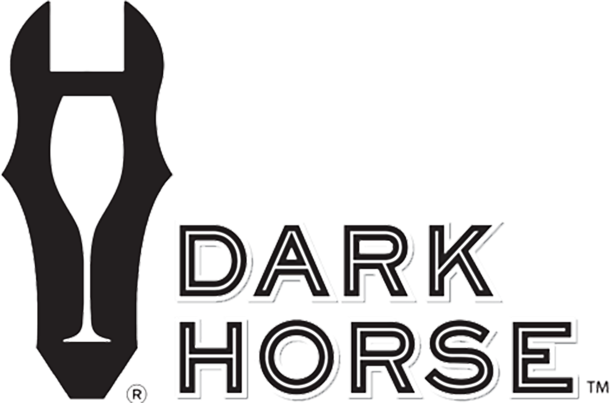 Dark Horse Wine Logo Png (2083x2083), Png Download