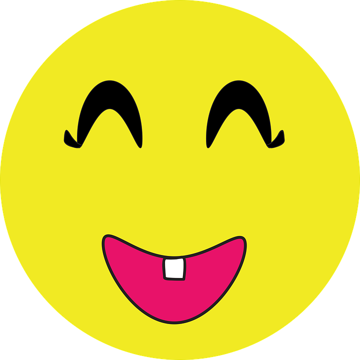 Smiley, Emoji, Baby, Face, Icon, Emotion, Fun, Happy - Khuôn Mặt Vui Vẻ (720x720), Png Download