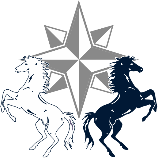 News - 2 Horse (516x518), Png Download