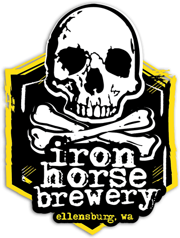 Iron Horse Brewery Crest Logo » Iron Horse Brewery - Iron Horse Quilters Irish Death (500x506), Png Download