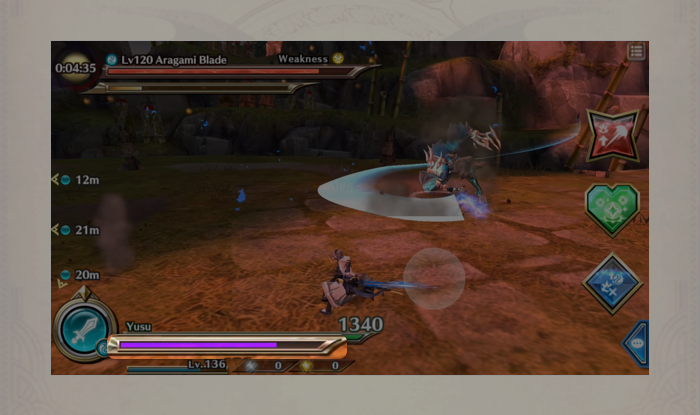 When You're Wielding The Soul Great Sword, You'll Also - Dragon Project (700x415), Png Download