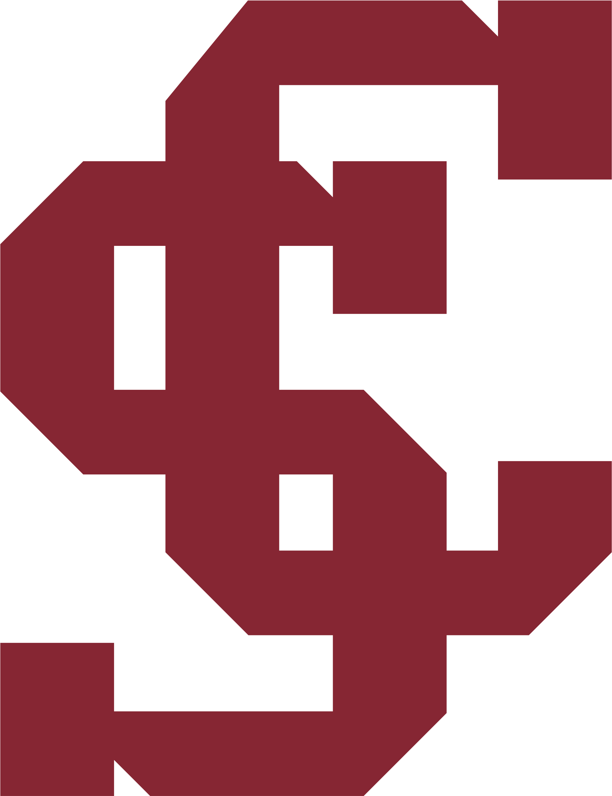 Open - Logo Santa Clara University Broncos (2000x2594), Png Download
