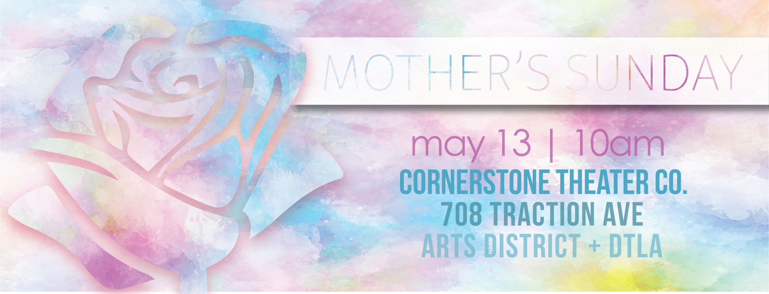 Mother's Sunday (2500x958), Png Download