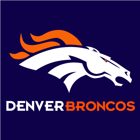 Denver Broncos - Nfl Big Game Denver Broncos 5' X 8' Rug (478x478), Png Download