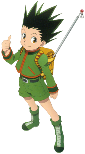 Gon Freecs - Hunter X Hunter 1999 Poster (300x517), Png Download