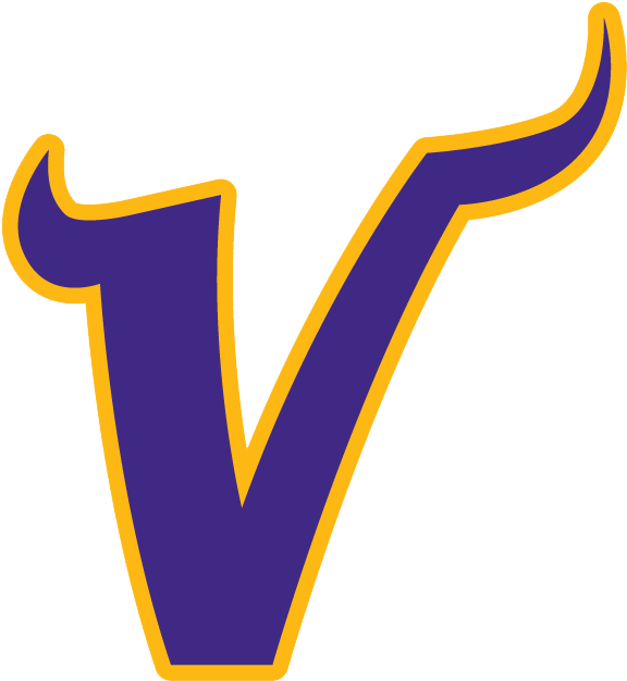 Minnesota Vikings Logo Png Transparent & Svg Vector - Minnesota Vikings V Logo (800x700), Png Download