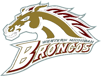 Wmu Broncos - Western Michigan University Broncos Logo (436x330), Png Download