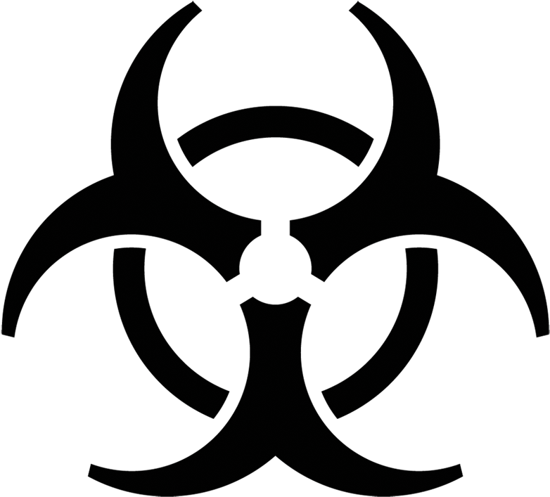 Biohazard Symbol - Biohazard Symbol Png (800x800), Png Download