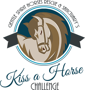 Kiss A Horse Challenge Logo - Design On Style 'wake Me With A Kiss' Vinyl Applique (350x369), Png Download